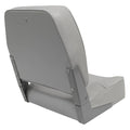 WISE 8WD734 STANDARD LOW BACK BOAT SEAT GREY