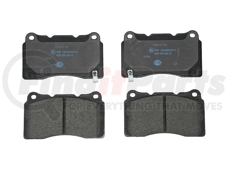 BRAKE PAD SET DISC BRAKE 8DB
