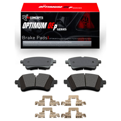 R1 2020-2025 Audi A4 Quattro Rear R1 Optimum OE Pads & Hardware Kit