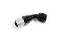 Fragola -10AN Male Rad. Fitting x 45 Degree Sport Crimp Hose End