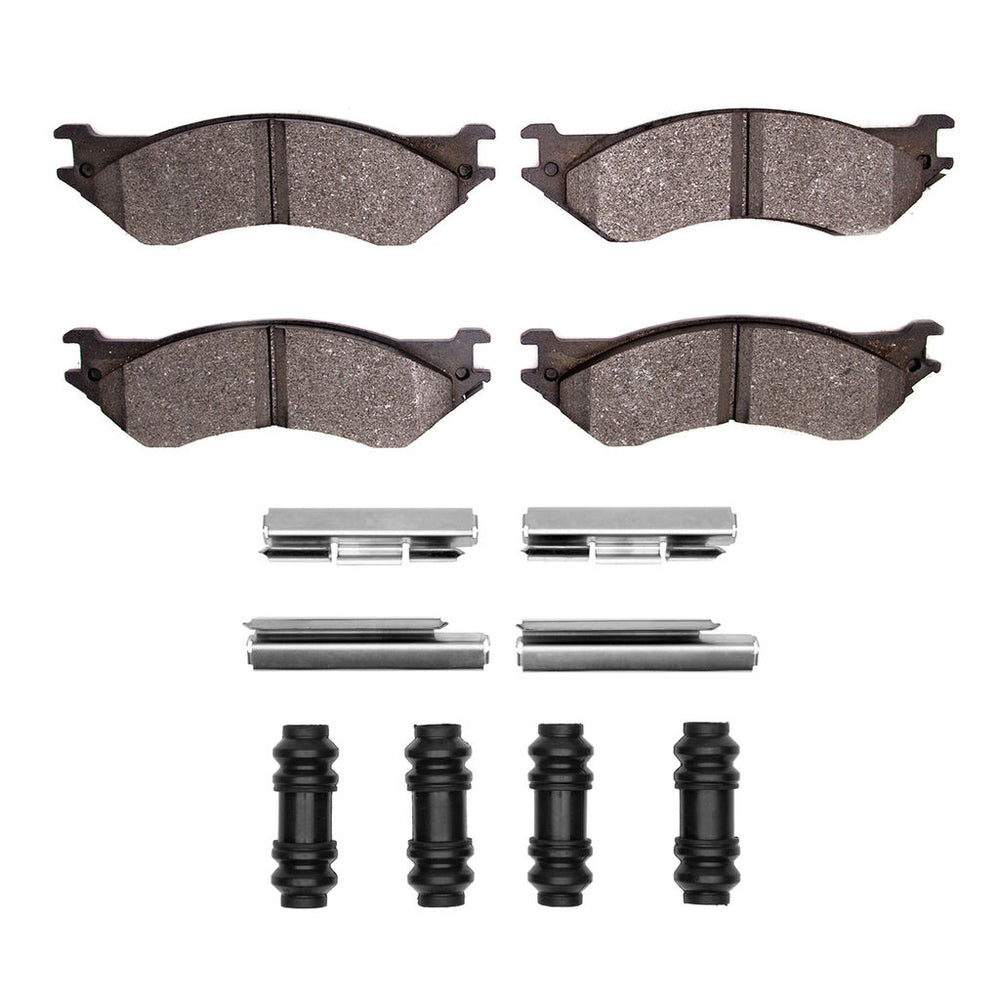 R1 97-04 Dodge Ram 1500 Van Front Super Duty Pads & Hardware Kit