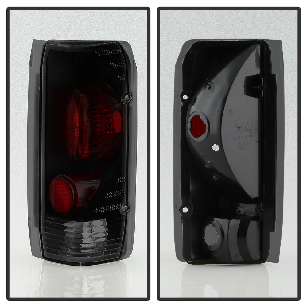Xtune Ford F-150/F-250/F-350 87-96 Euro Style Tail Lights - Black Smoked ALT-JH-FF15089-BSM