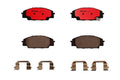 Brembo 02-06 Acura RSX/06-11 Honda Civic/00-09 S2000 Front Premium NAO Ceramic OE Equivalent Pad
