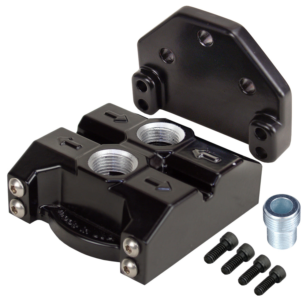Single Mount Oil Filter Mount Ports Up