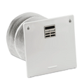 DOMETIC 10 GALLON WHITE WATER HEATER DOOR (DOUBLE LATCH)