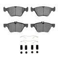 DFC 96-08 Chrysler Crossfire Front 5000 Advanced Low Metallic Brake Pads and Hardware Kit