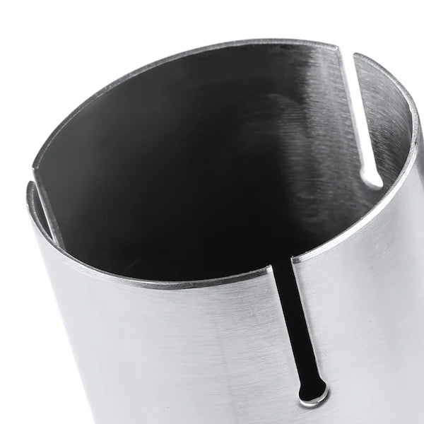UNIVERSAL MUFFLER TIP- A STYLE- BLUE 2.5 INLET 4IN OUTLET