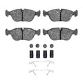 DFC 93-00 Volvo 850/V70 Front 5000 Advanced Low Metallic Brake Pads and Hardware Kit