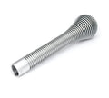 NRG Shift Knob Heat Sink Bubble Head Long Silver