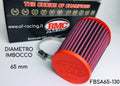 BMC Single Air Universal Conical Filter - 65mm Inlet / 130mm Filter Length