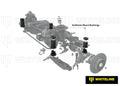Whiteline 05+ BMW 1 Series/3/05-10/11 3 Series Rear Crossmember-Fr & Rr Mount Insert Bushing