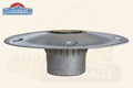 PLUG-IN 2-3/8'BASE FLAT L ANOD