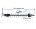 NEW CV AXLE
