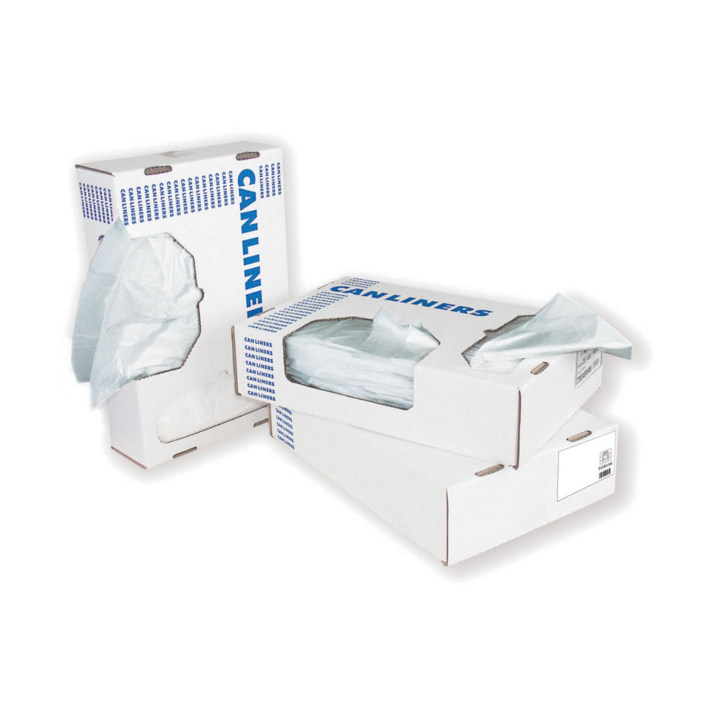 LINER CLEAR 40X48 250CT 4045 GAL HDPE ROLL 17MIC