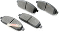 Front Brake Pad Set for 2005-2010 Jeep Grand Cherokee w/o SRT8 & Commander Crown Automotive