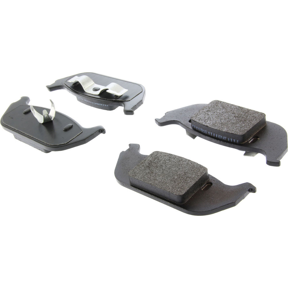 Centric Posi-Quiet Extended Wear Brake Pads w/Hardware - Rear