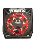 Vortex Racing Aluminum Rear Sprocket 520 43 Tooth- Red