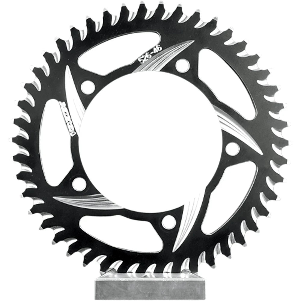Vortex Racing Aluminum Rear Sprocket 520 46 Tooth- Black