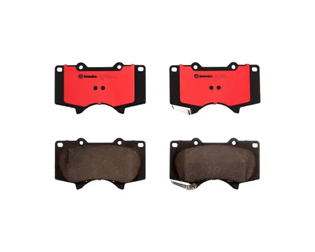 Brembo 10-19 Lexus GX460/03-19 Toyota 4Runner Premium NAO Ceramic OE Equivalent Pad - Front