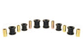 Prothane 95-99 Mitsubishi Eclipse Front Upper/Lower Control Arm Bushings - Red