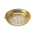 BRASS LED DOME LIGHT 5" LENS