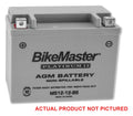 BikeMaster AGM Battery - MS12-12B-BS