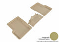 3D MAXpider 2015-2020 Jeep Renegade Kagu 2nd Row Floormats - Tan