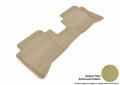 3D MAXpider 2012-2013 Kia Rio/Rio5 Kagu 2nd Row Floormats - Tan