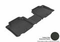 3D MAXpider 2007-2012 Hyundai Veracruz Kagu 2nd Row Floormats - Black