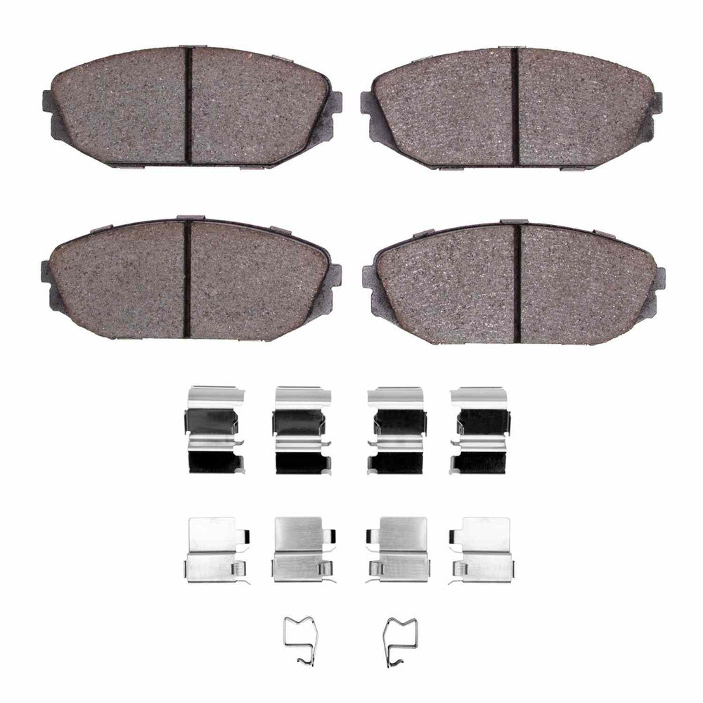 R1 99-04 Acura MDX Front Optimum OE Pads & Hardware Kit