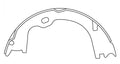 Centric Premium Parking Brake Shoes - Rear PB