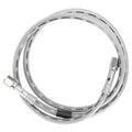 Goodridge 30in Universal Brake Line Assembly w/SS Fittings & Clear Hose