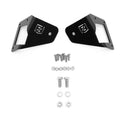 ~(6 lbs. 14X9X8)~ 2007-2017 JEEP WRANGLER JK : Side Mount LED Brackets for Zroadz Front Roof Mounts - to mount 3 IN Zroadz Cube Pod Work Lights or Similar Style Light - for illumination of Front Sides or Rear of your JEEP