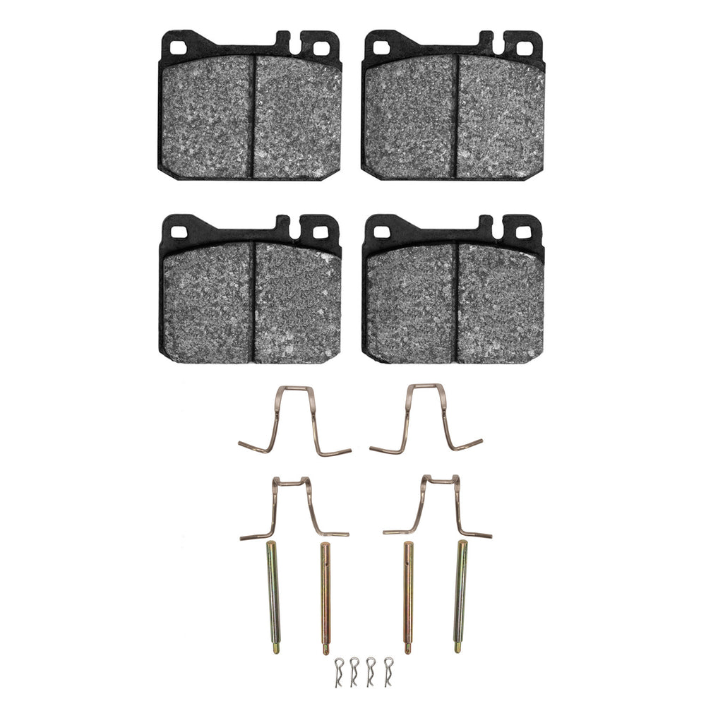 R1 1973-1979 Mercedes-Benz 300D Front R1 Euro Ceramic Pads & Hardware Kit
