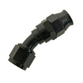 Fragola -10AN Real Street x 30 Degree Hose End Black For PTFE Hose