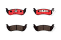 Brembo 03-11 Ford Crown Victoria/10-11 Ranger Rear Premium NAO Ceramic OE Equivalent Pad