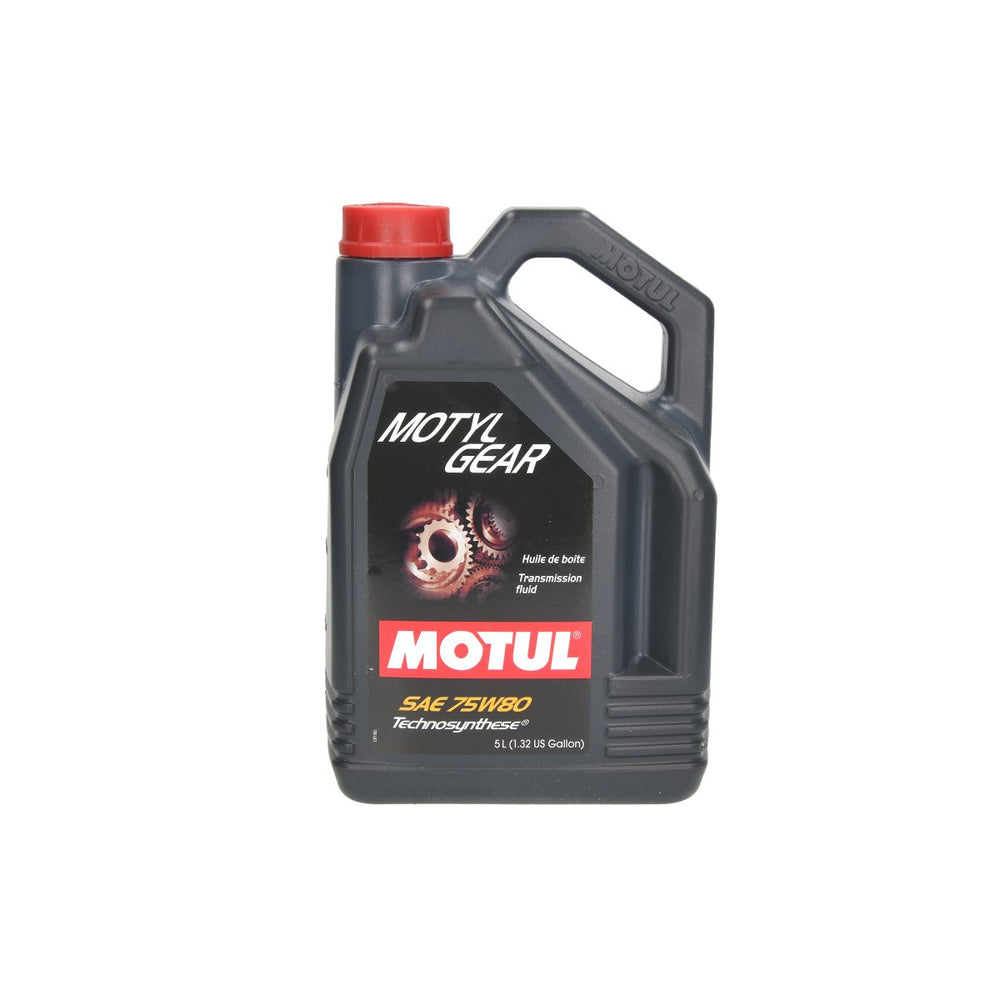 ~(10.4 lbs. 11X9X16)~ MOTYLGEAR 75W80 4X5L. Technosynthese Lubricant for Gearboxes API GL5 MILL2105D NEW