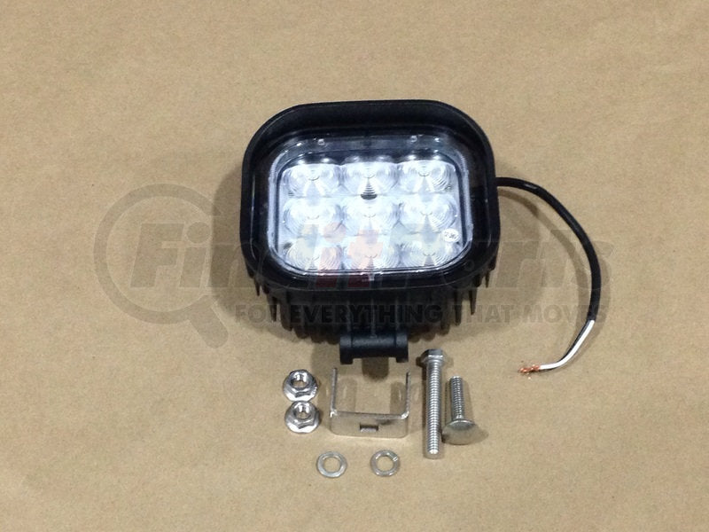 LED RECT TRACT; 4X6 FLD; 9 LED; WRG