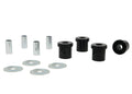 Control arm - upper bushing 4 Bushings 4 Tubes 4 Washers Install Guide Grease