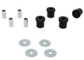 Control arm - upper bushing 4 Bushings 4 Tubes 4 Washers Install Guide Grease