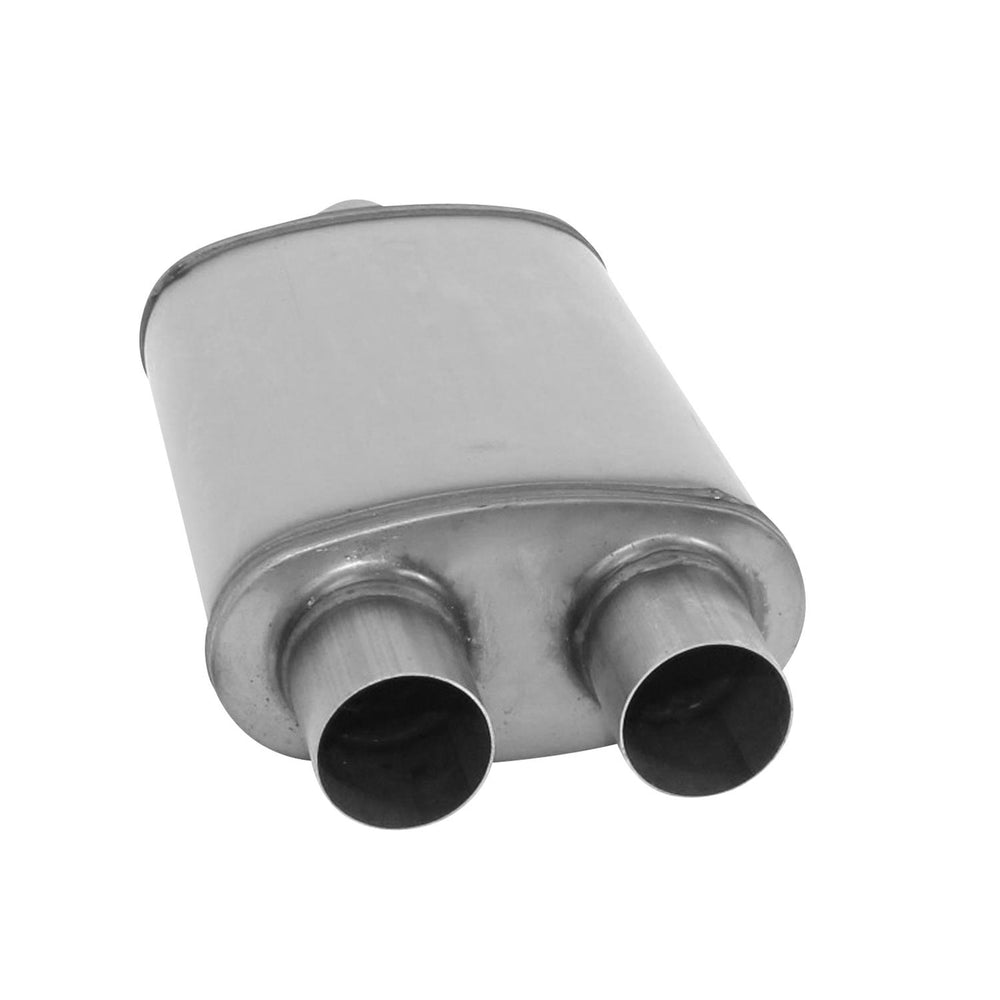8708 DAKOTA/0607 RAIDER MUFFLER XLERATOR OVAL 2.5IN ID/OD 20IN OAL SS