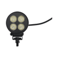 WORKLAMP 4 LED ROUND FLOOD 12-24VDC