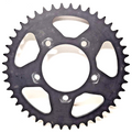 Vortex Racing Aluminum Rear Sprocket 525 44 Tooth- Silver