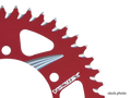Vortex Racing Aluminum Rear Sprocket 520 44 Tooth- Red