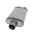 0608 RAM 1500/2500 MUFFLER XLERATOR OVAL 3IN ID/2.5IN OD C/D 20IN OAL SS