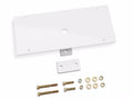 BackRack Universal Light Bracket 10-1/2in Base CM (Single) - White