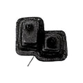 Transfer Case Shifter Boot Dana 300 Double Nipple 1980-1983 CJ5 1980-1986 CJ7 And 1981-1986 CJ8 Scrambler OMIX