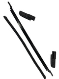 Tailgate Bar for 2018-2021 Jeep Wrangler JL and JL Unlimited, Black Rampage