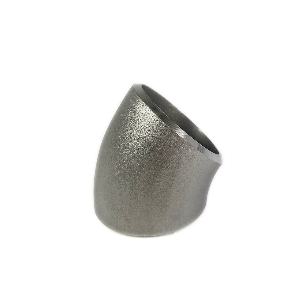 Stainless Bros SS304 1.5in Elbow Pipe 45 Deg 1.5D Radius SCH 10 - No Leg (5 Pack)