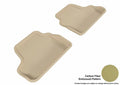 3D MAXpider 2007-2013 BMW 3 Series E93 Kagu 2nd Row Floormats - Tan